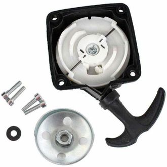 Elle Arrancador De Retroceso Para Desbrozadoras De 2 Tiempos De 30 Cc A 50 Cc - Placa De Arranque Con Espaciado De Pernos De 67 Mm - Alternativa Eficaz Del