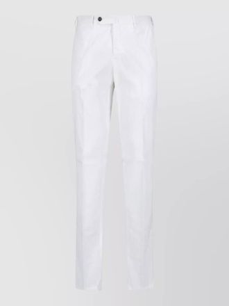 Pantaloni Torino straight leg trousers belt loops pockets