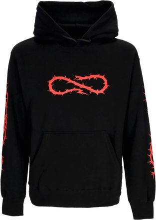 PROPAGANDA Zwarte Crown Hoodie voor Mannen - Heren - Hoodies - Zwart - XS - Hoodies & sweatvesten