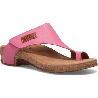 Taos Loop Toe Loop Sandal in Pink at Nordstrom, Size 9-9.5Us