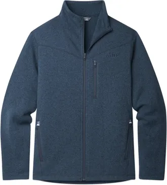 Stio | Mens Wilcox Fleece Jacket, Size Extra Extra Extra Large in Mountain Shadow Heather