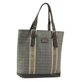 Ferragamo Pre-owned Cuero bolsos-de-mano - Pre-owned - Mujer - Gris - ONE SIZE