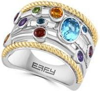 Effy Two-Tone Semiprecious Stone Multiband Ring at Nordstrom Rack, Size 7