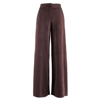 Nenette Pantaloni a gamba larga - - Trousers - Donna - Marrone - S