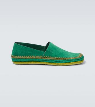 Loewe Paulas Ibiza Rio suede espadrilles