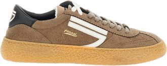 Puraai Brown 1.01 Vintage Vegan Leather Sneakers