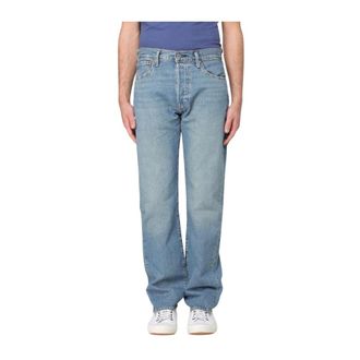 Levi's Heren, Jeans, Blauw, Maat: W33 Katoen