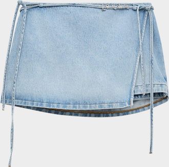 Loewe x Paula & apos;s Ibiza Jean Skort