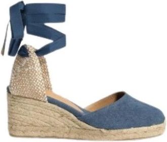 Castaner Denim Sleehakken - Dames - Sleehakken - Blauw - 41 EU - Denim - Schoenen