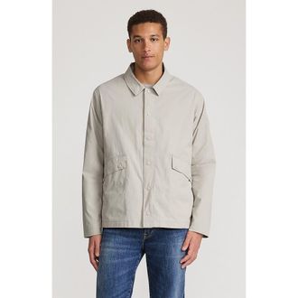 Lands End Crinkle Jacket in Light Stone at Nordstrom, Size Xx-Large