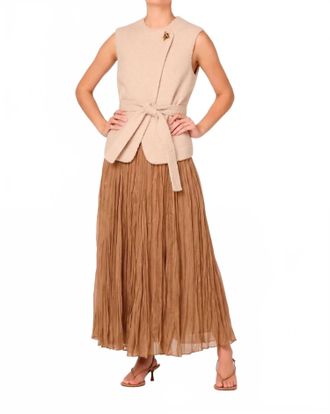 Astr Darrien Vest In Cream