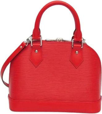 Louis Vuitton Pre-owned Mini Bags, female, Red, Size: ONE SIZE Pre-owned Alma BB