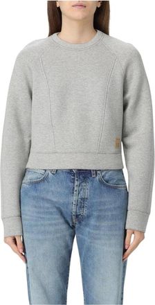 Chiara Ferragni Dames, Sweatshirts & Hoodies, Grijs, Maat: XS Katoen