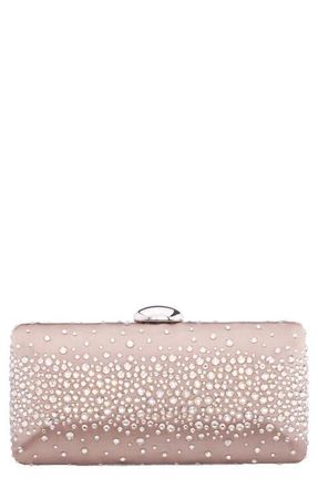 Nina Purity Frame Clutch in Honey at Nordstrom