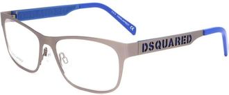 Dsquared2 Glasses, male, Gray, Size: ONE SIZE Silver Metal Frame Watch