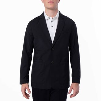 Emporio Armani Mens Single-Breasted Jacket