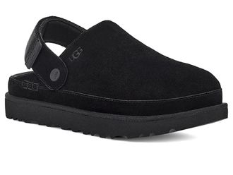 UGG Goldenstar Clogs Womens Shoes Black : 5.5 B - Medium, Suede