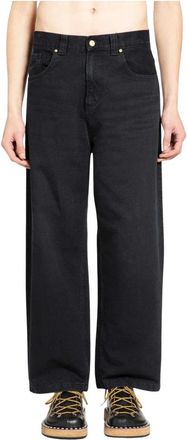 Carhartt Work in Progress Straight Fit Jeans, male, Black, M, Brandon Pant