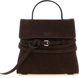 Moschino Brown Calfskin Womens Handbag