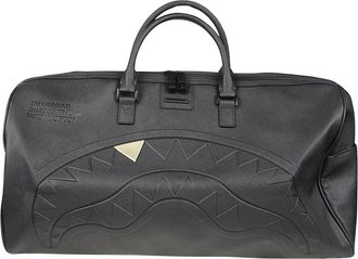 Sprayground Blacked Out Embossed Gold Tooth Duffle - Heren - Weekendtassen - Zwart - ONE Size - Tassen
