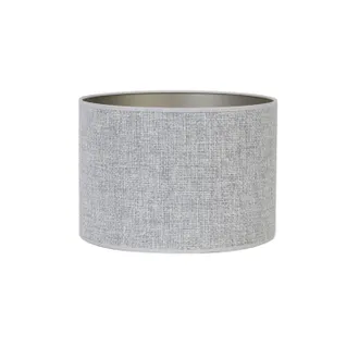 Light & Living Light & Living - Pantalla De L&aacute;mpara - Saverna - Gris - Textil