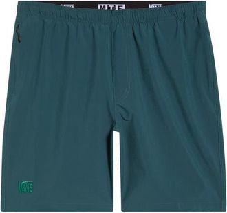 Vans Outline Hybrid Water Repellent Shorts in Mystic Moss at Nordstrom, Size Xx-Large