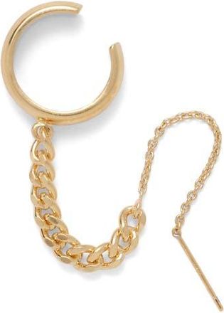 LADY GREY Fragment Ear Threader Earring in Gold at Nordstrom