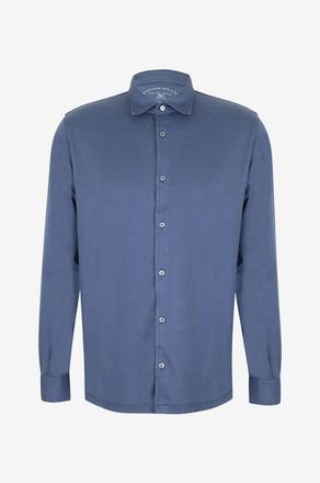 Fedeli Lang&auml;rmeliges Hemd aus Baumwolle Jason Giza