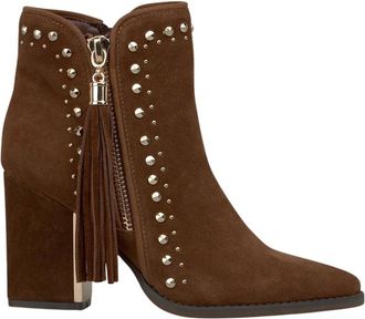 Alma En Pena Kwast hak enkellaars - Dames - Cowboylaarzen - Bruin - 40 EU - Schoenen