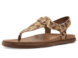 Naturalizer Fab Womens Sandals Natural Leopard : 7.5 W (C), Suede