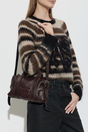 AllSaints Leather Handbag Ares, Womens, Brown