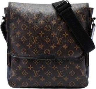 Louis Vuitton Pre-owned Macassar Bass MM - Dames - Vintage Schoudertas - Bruin - ONE Size - Leer - Vintage