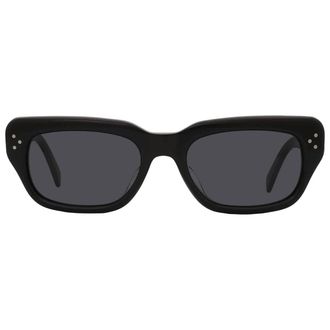 Celine Smoke Square Ladies Sunglasses CL40267U 01A 54