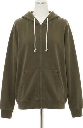Z Supply Academy Zip Up Hoodie In Grape Leaf