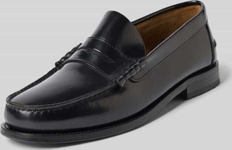 Henry Stevens Loafers aus Leder Modell Hunter in Black, Gr&ouml;&szlig;e 41