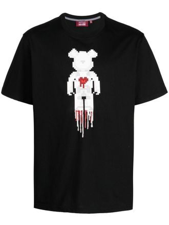 Mostly Heard Rarely Seen bear-print cotton T-shirt - Black