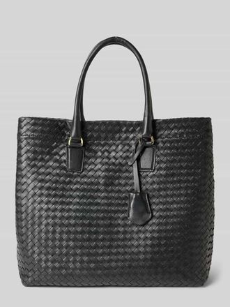 Abro Abro Shopper mit Logo-Applikation Modell Rooftop in Black, Gr&ouml;&szlig;e 1