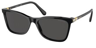 Swarovski SK6004 100187 Womens Sunglasses Black Size 55