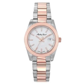 Mathey-Tissot Mathey-Tissot Womens Mathy I White Dial Watch