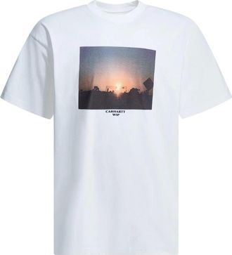 Carhartt Work in Progress Hombre, Camisetas, Blanco, Talla: S