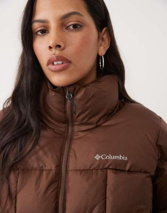 Columbia Puffect III giacca corta marrone