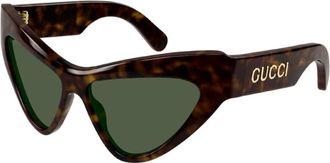 Gucci Ladies Black Cat Eye Sunglasses GG1294S 004