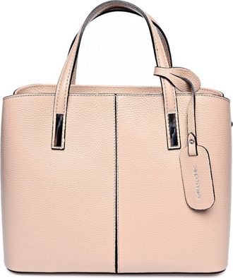 Anna Luchini Rose Rundleer Tas