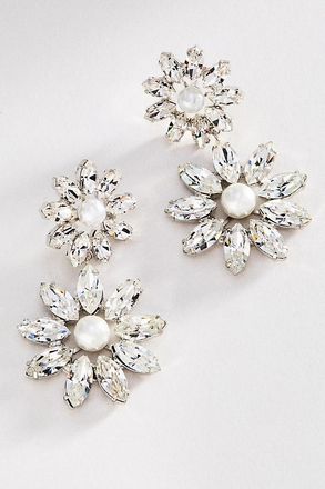 Lelet NY Zuri Crystal Drop Earrings