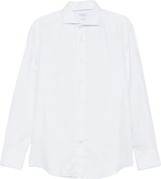 Brunello Cucinelli Camicia a maniche lunghe - Bianco
