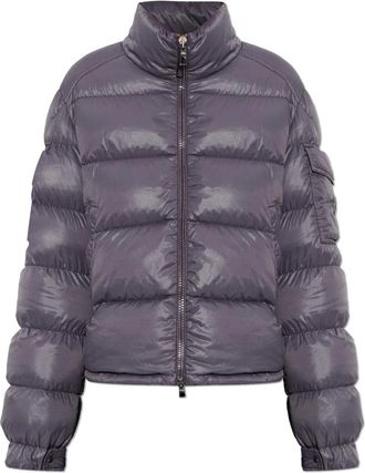 Moncler Aveto Donsjas - Dames - Gewatteerde jassen - Paars - XL - Leer - Jassen