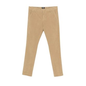 Dondup Gaubert Broeken - Heren - Broeken - Beige - Maat: W34 Katoen