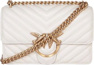 Pinko Mujer, Bolsos, Blanco, Talla: ONE Size