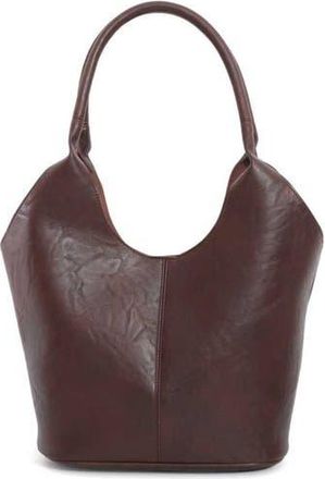 Adornia Top Handle Hobo Bag in Brown at Nordstrom Rack