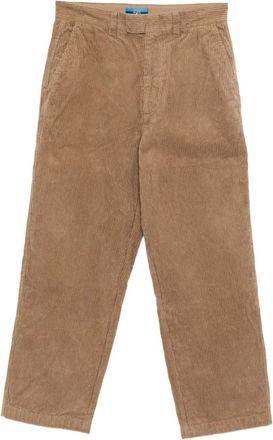 Sport b. Pantaloni con applicazione logo - Marrone